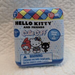Hello Kitty and Friends Cutie Cuff Series 2 Blind Box Plush Character Slap Band